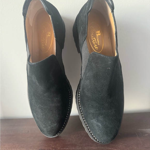 Black suede loafers. Like new! - Picture 4 of 5